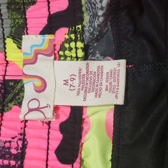 Juniors OP Swimsuit Bikini Top and Boardshorts NWT - Picture 6 of 6